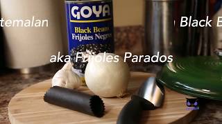 How To Make Frijoles Parados | Guatemalan Black Beans | BLACK BEAN RECIPE | Goya Beans