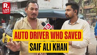 Republic Tracks Auto Driver Who Took Injured Saif Ali Khan To Hospital | Republic Exclusive