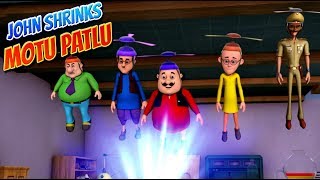 Motu Patlu | हिंदी कार्टून | Motu Patlu in Hindi | 2019 | John Shrinks Motu Patlu