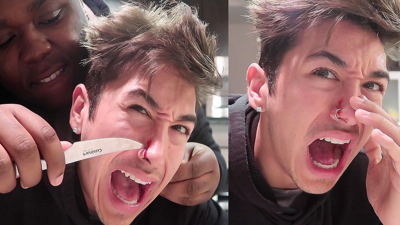 Nose Piercing Gone Wrong