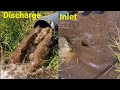 Unclogging Culvert Pipe With Big Sucking Whirlpool (Short Version)