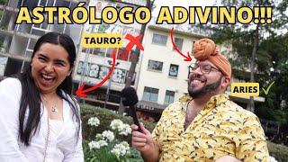 TE ADIVINO EL SIGNO !!! Astrólogo va por las calles de CDMX preguntando cosas - EP2