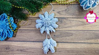 DIY snowflake ideas for Christmas | Amazing ideas Snowflake | 圣诞节装饰雪花