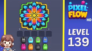 Pixel Flow Level 139 Solution Walkthrough