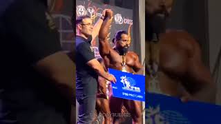Arvind spartacus wins pro card #company #arvindspartacus #ifbb #shortsfeed #shorts
