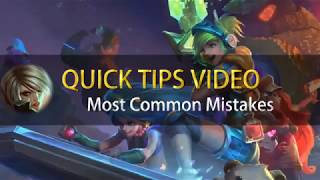 ► Most Common Riven Mistakes