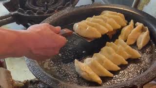 龍園の餃子　焼き方