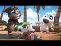 Quiet, Please! | Talking Tom Shorts | Cartoons For Kids | HooplaKidz Shows