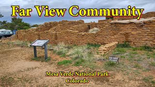 Far View Community, Mesa Verde National Park, Colorado - 4K