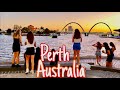 Why Elizabeth Quay at Sunset is a Must-Visit Destination| Perth Western Australia Nov 2023| 4K walk