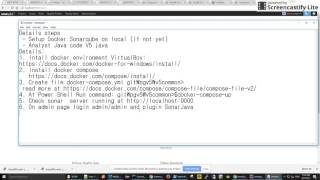 Setup Docker Sonarqube on local - Analyst Java code
