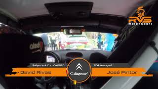 Onboard David Rivas - José Pintor | Citroën C2 R2 Max | Rallye de A Coruña 2020 | TC4 - Aranga-2