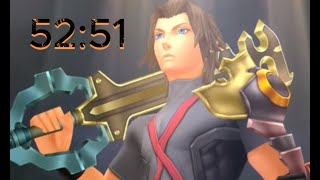 Kingdom Hearts Birth By Sleep Terra Beginner Any% PB! 52:51