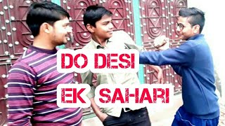 Do_Desi _Ek_Sahari || two people quarral a city boy || Amit yadav ||jitu yadav ||mohit|dharmendra||