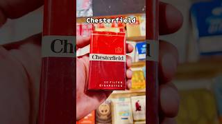 Old cigarettes CHESTERFIELD CIGARETTES, KONSUMEX HUNGARY #collector #collection #zbierka