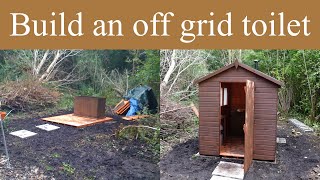 Off Grid Toilet at Century Wood