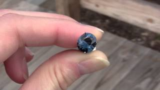 Blue CC spinel 2.35 carats