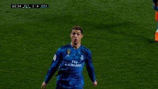 Cristiano Ronaldo Vs Real Betis Away (Stadium Sound) - 17-18 4K By CrixRonnie