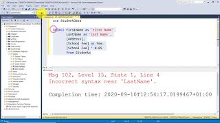 SQL Tutorial with Microsoft SQL SERVER | Computed Columns