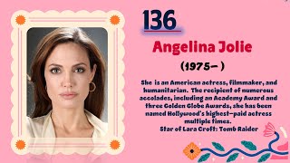 Angelina Jolie (1975– )    | TOP 150 Women That CHANGED THE WORLD | Short Biography