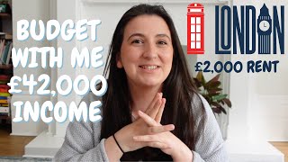 Budget my £42,000 salary living in London | May 2024