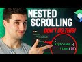 The FULL Nested Scrolling Guide for Jetpack Compose 😱 - Android Studio Tutorial