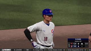 [MLB The Show 22]張育成打擊姿勢 Yu Chang