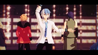 【MMD】UTAU8人で「Live For The Night」