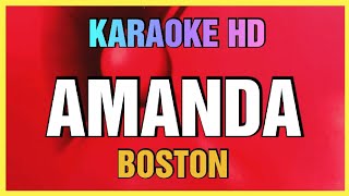 Amanda - Boston | Karaoke Version