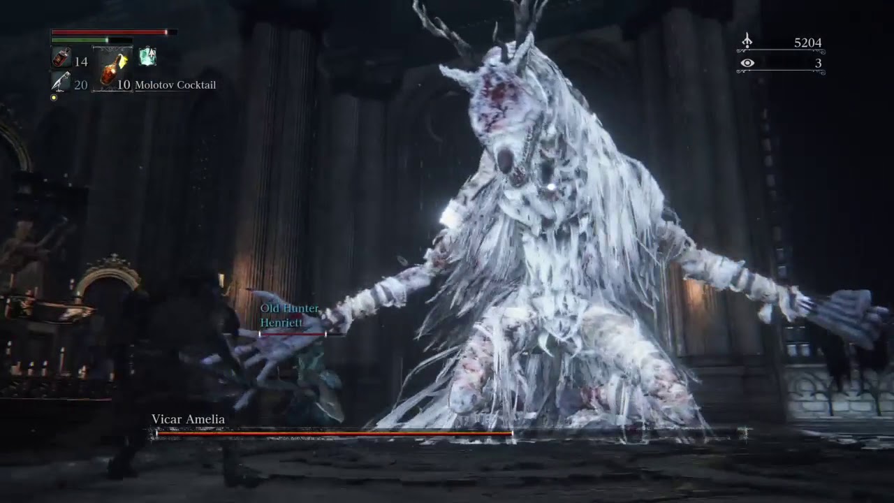 Bloodborne Vicar Amelia Youtube