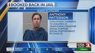 Anthony Patterson rejailed on additional charges