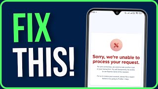 How to Fix GCash Sorry We're Unable to Process Your Request (Easy Tutorial)