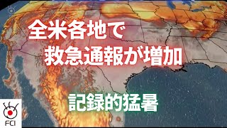 記録的猛暑で救急通報が増加