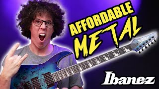 Need a Guitar for Metal? This Ibanez Gio RG is only $250... (Ibanez GRGR221PA-AQB)