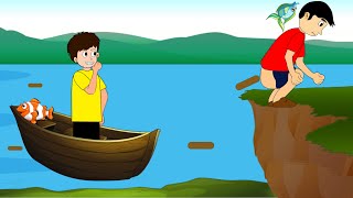 Gagal Mancing | Fisherman VS. Potty Man | Kartun Lucu