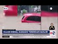 banjir parah rendam manado