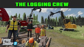 These Hills Are A Nightmare - Logging Crew 119 - Farming Simulator 2022 - FDR Logging