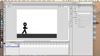 Flash CS6 Animation and Walking Motion