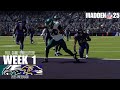 Philadelphia Eagles vs. Baltimore Ravens | Madden NFL 25 Roster Simulation #madden24