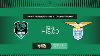 Bitonto-Lazio 9-2 | 16ª giornata | Serie A Fabless 2024/2025