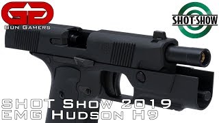 SHOT Show 2019: Hudson H9 GBB Pistol From EMG