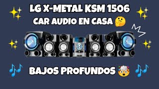 LG X-metal ksm 1506🎶 [ Bajos profundos🤯 - Características, Diseño moderno e inigualable 🔊 ]