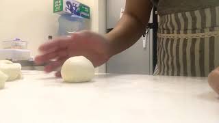 麵包滾圓技巧 Bread shaping as a ball