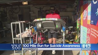 Man Running 100 Miles For Suicide Awareness