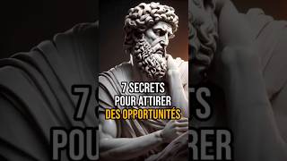 7 Secrets Pour Attirer Des Opportunités 💪🏻🔥#stoicisme #philosophie #stoïque