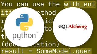 Flask SQLAlchemy query, specify column names