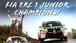 Becoming 2020 FIA ERC1 Junior Champions! Rally Islas Canarias 2020 VLOG 🎉