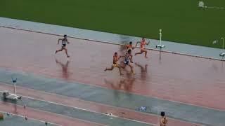 2018全国高校総体陸上南九州大会（沖縄）男子100ｍ予選2組