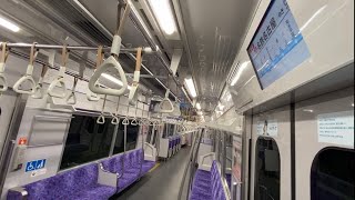 誰もいない名鉄車内の様子《2200系一般車と車内LCD編》