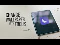 How to Change Wallpaper with Focus on iPad (tutorial)